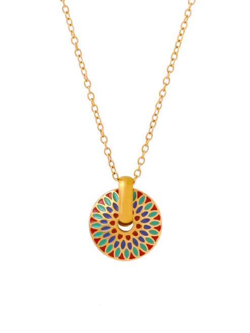 Gold Plated Simple Chain Necklace