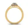 Golden Ring with Diamonds - Image 2